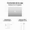 Apple MacBook Air Ordinateur portable 38,9 cm (15.3") Apple M M3 8 Go 256 Go SSD Wi-Fi 6E (802.11ax) macOS Sonoma Argent – Image 3