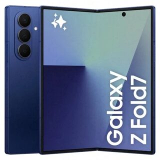 Téléphone portable pliable Samsung Galaxy Z Fold7 16 Go/1 To Bleu profond avec IA