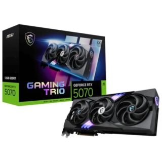 Carte graphique MSI GeForce RTX 5070 GAMING TRIO OC 12 Go GDDR7 Reflex 2 RTX AI DLSS4